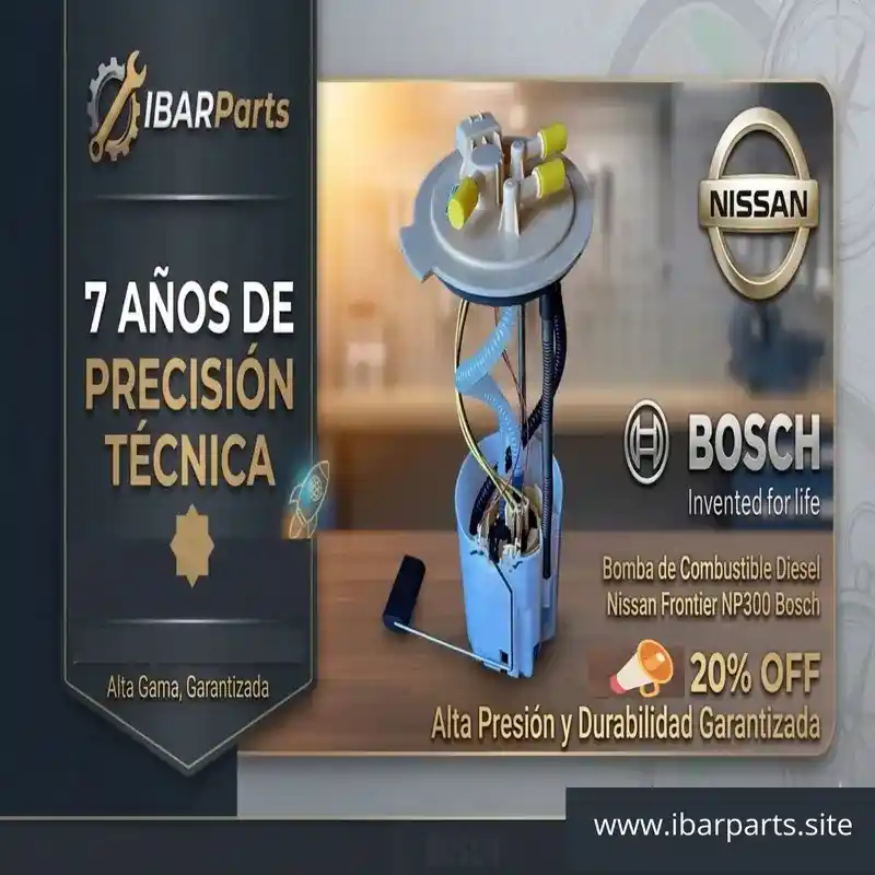Módulo combustible Frontier con sensor de nivel flotante Bosch genuino