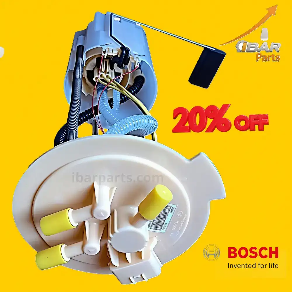 Módulo con bomba eléctrica Bosch original para Nissan Frontier NP300 2.3-2.5L. Número de parte 170405JL1A. Repuesto OEM para pickups 4x4.
