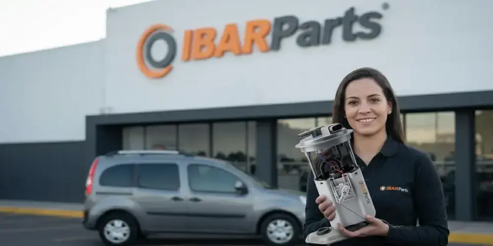 Técnico instalando bomba de inyección Bosch Common Rail 2000 bar para Toyota Hilux 2.8L, VW Amarok 3.0 V6, Nissan Frontier 2.5L - Repuestos OEM IBARParts Argentina Brasil Paraguay